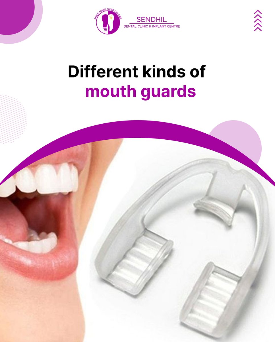 sendhil_dental's tweet image. 🦷 Think all mouth guards are the same?
Not really. Different mouth guards are made for different needs from custom-fit guards for best protection.

 Not sure which one you need? 
📖 Read the full blog: sendhildental.com/types…

#MouthGuard #DentalCare #OralProtection #Dentist