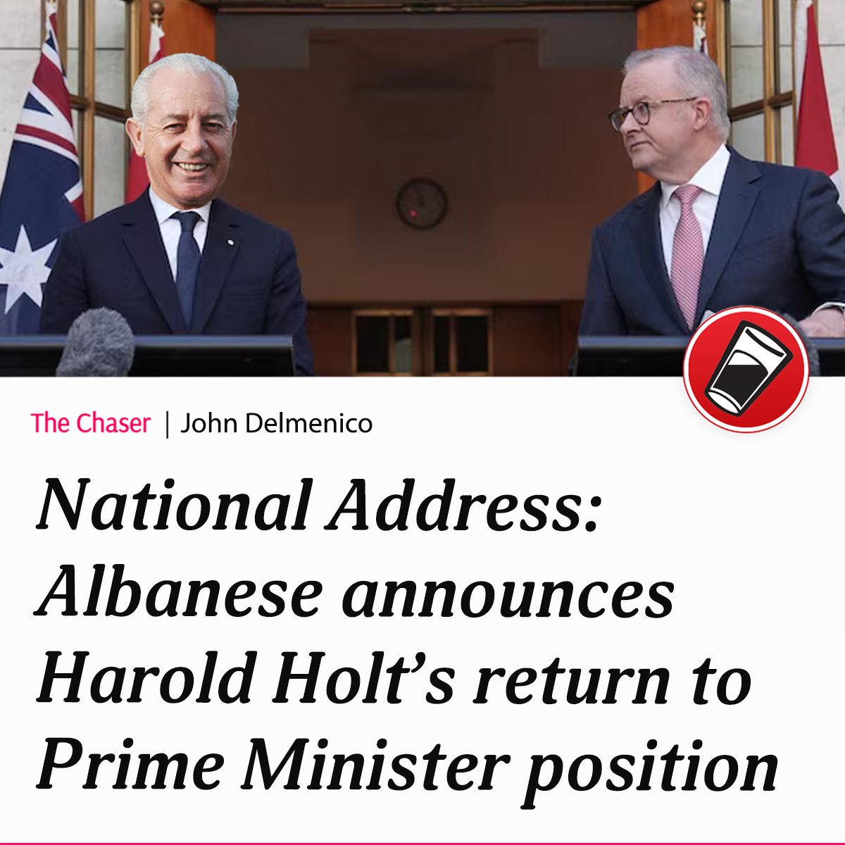 The Chaser tweet media