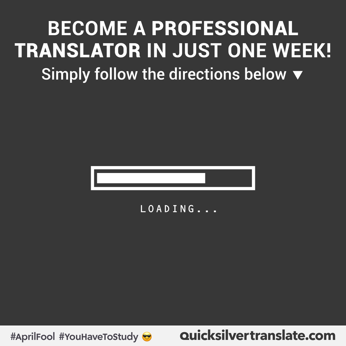 🚀 Start a new career in #Translation! Become a professional #translator in just one week!