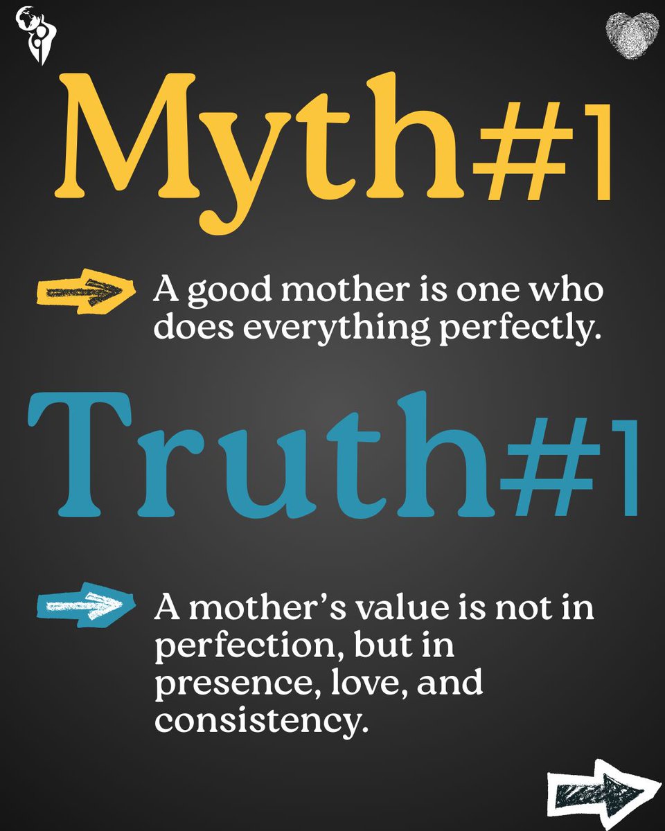 twnaf's tweet photo. We're doing a series, busting myths and sharing truths about motherhood. Follow along to find out what being a good mother is all about. Part 1 of 2

#motherhood #beingmom #motherhoodtruth #parenting #twnaf #tmd https://t.co/MDOyAtooG3