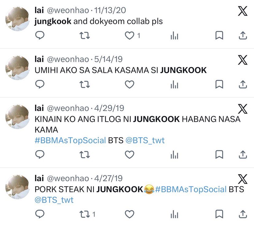 bts anti pero gusto ng collab with your faves? ba is liw? 🤣
