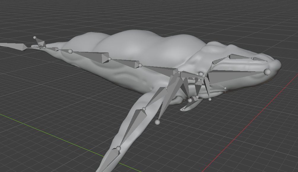F1ner21's tweet photo. I finished the retopology, made the rig, set up the weights for them, and am now trying to figure out Spline IK to achieve more pleasing animation.
#b3d #blender #3Dart #WIP #creaturedesign https://t.co/98RNv0AN6S