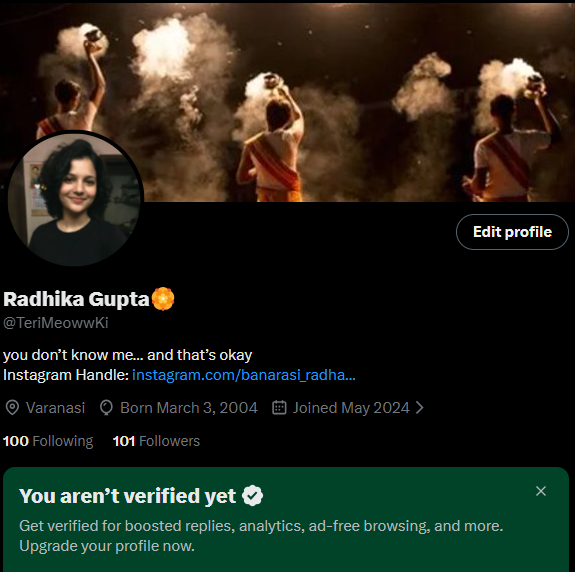 Radhika Gupta🏵️ tweet media