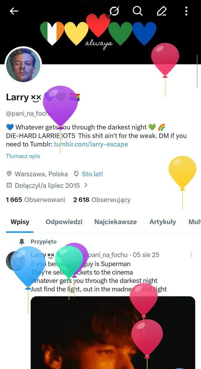 Larry ×͜× 💙💚 🏳️‍🌈 tweet media