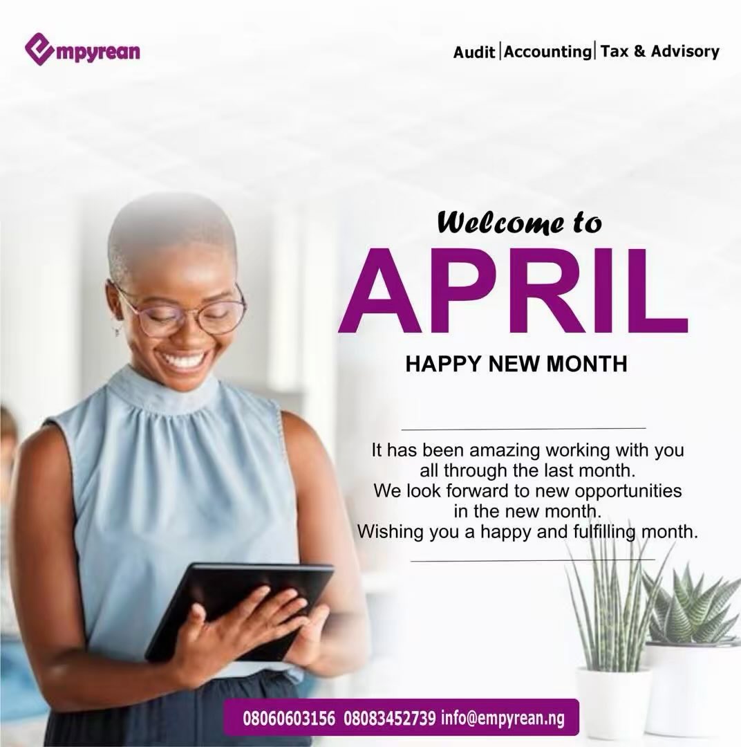 April, don't play tricks on us! 😉 

Just jokes—wishing you a month full of sunshine, laughter, and good vibes. 

Let's go! ☀️

 #empyrean #tax #audit #finance