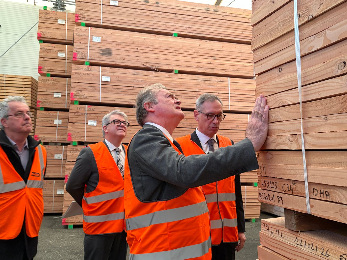 Image de Préfet de région Grand Est du Bas-Rhin : #Industrie | Mathis à #Muttersholtz : la construction bois, un secteur plein d'avenir ! 

🔎 Depuis 