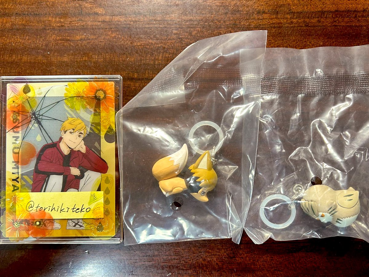 torihikiteko's tweet photo. 【交換】ハイキュー‼︎  アニマルゆらゆらマーカー vol.2 

譲：ツムキツネ　ボクトフクロウ

求：サムキツネ 　キタキツネ

郵送希望です✉
まとめての方優先となります
検索からでもお気軽にお声かけください☺ https://t.co/xgTwRMxNMb