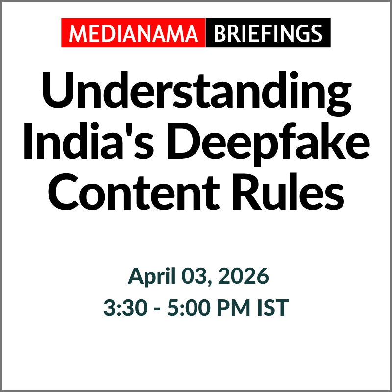 MediaNama tweet media