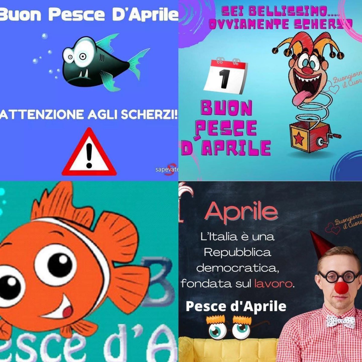 instagram.com/p/DWlA685jl-b/ Amiche ed Amici buongiorno e buon inizio del mese di Aprile.
Pesce d'Aprile: La Tradizione dello Scherzo!
Il Pesce d'Aprile, celebrato il 1° aprile, è una giornata dedicata agli scherzi e alle burle in molte culture del mondo.
Le origini di questa tradizio
