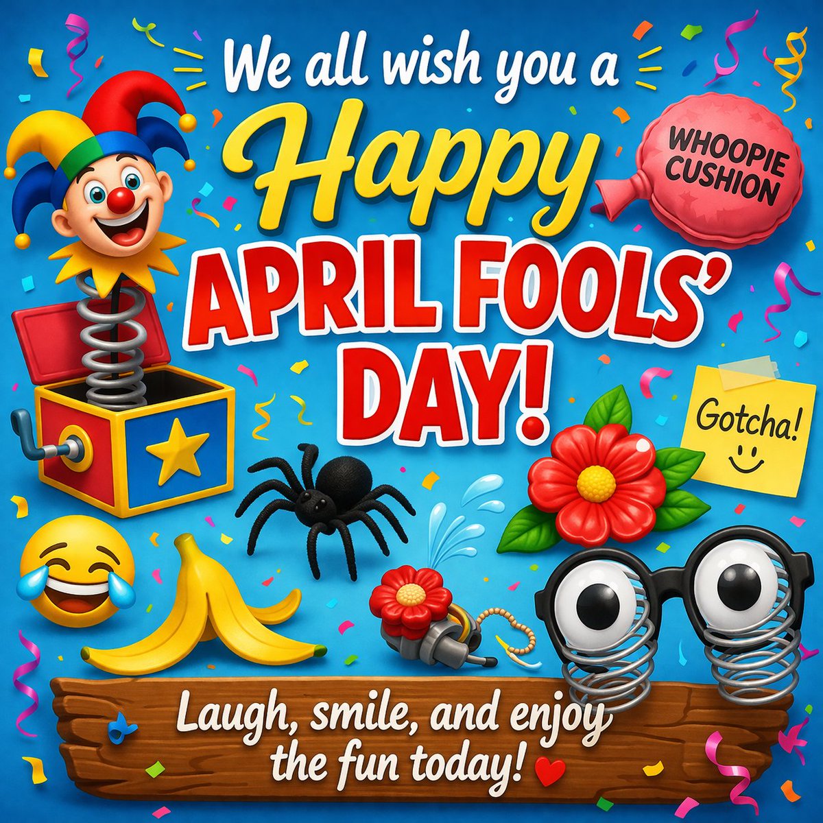 LVestkyst's tweet image. #Wakeup #Wakeup, we have the #1stofapril 😍Good morning everyone🤗We wish you all a happy April Fools’ and a lovely Day! 🤡
#Foolsday #førsteapril #Aprilsnar #Keepsmilling