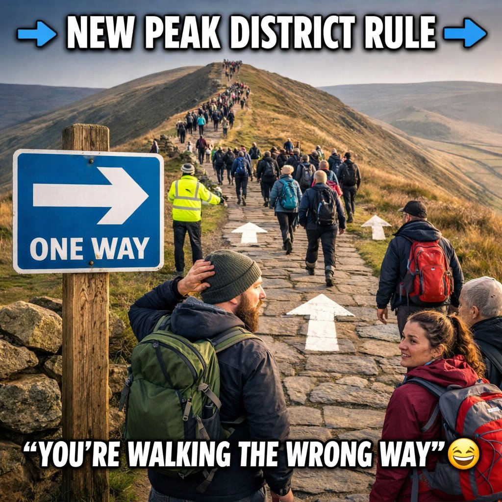 the peak district viking tweet media