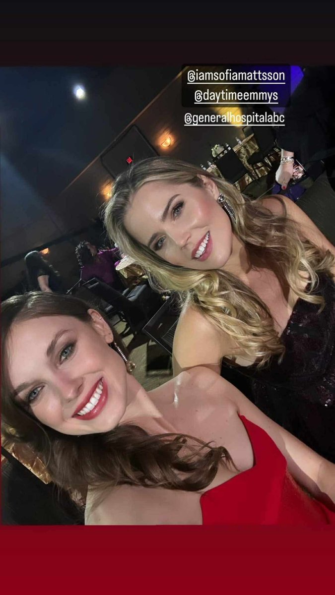SofiaMDaily's tweet image. Katey and Sofia #GH #DaytimeEmmys