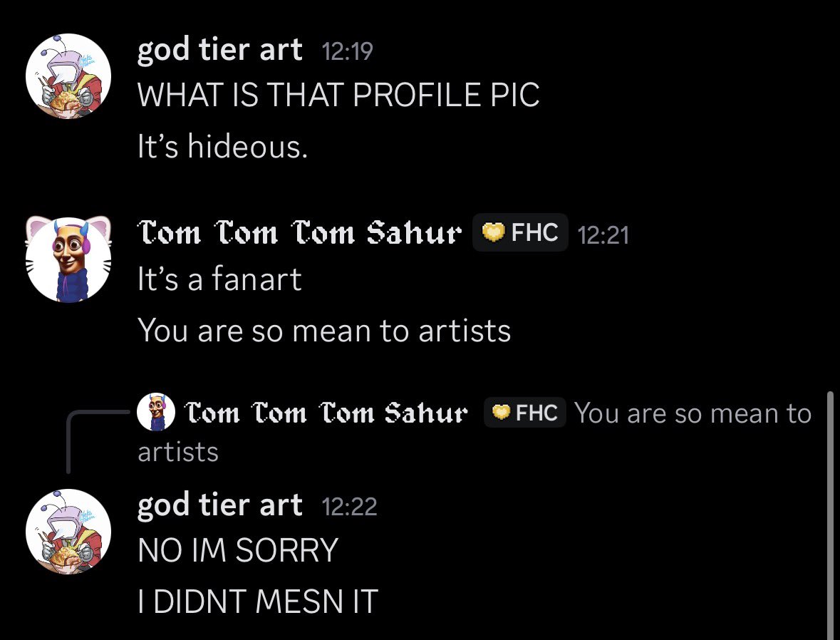 My experience with <a href="/H2091c/">H20</a> 🧵

They hate artists