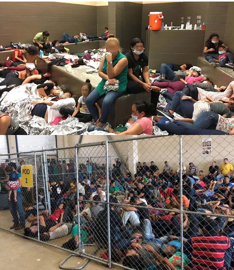 socpartyamerica's tweet photo. The US government is running concentration camps. https://t.co/7mGo4P9mhL