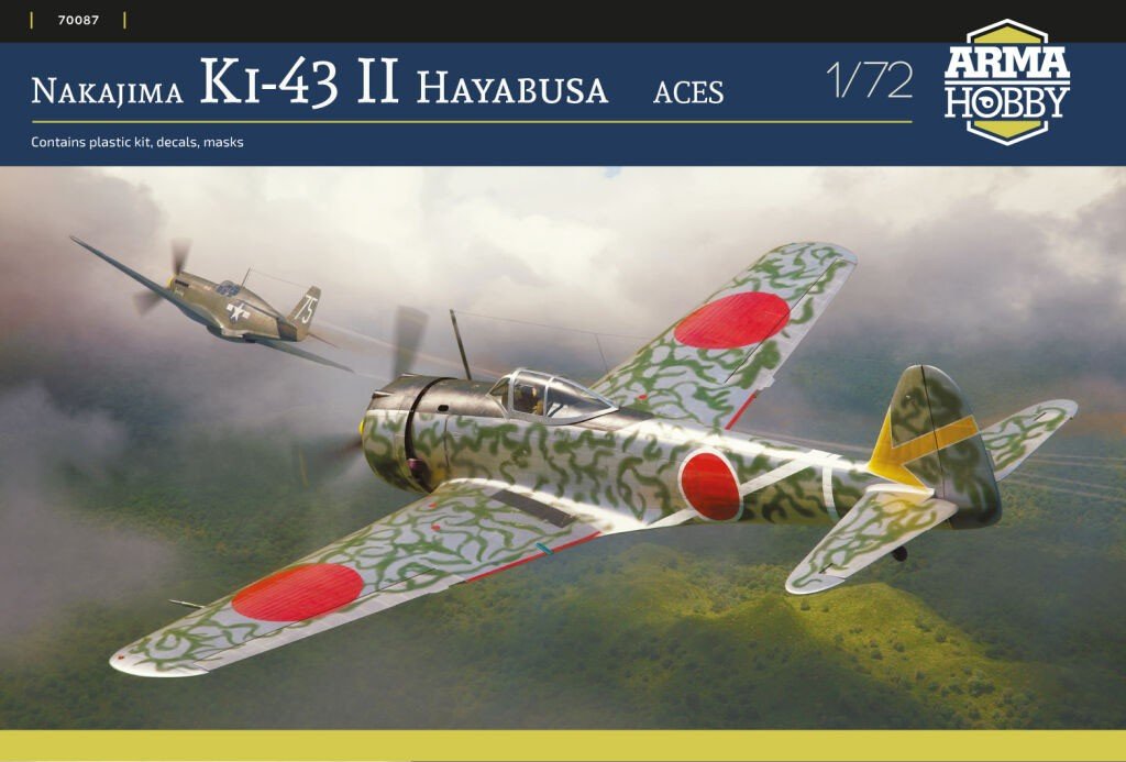 hobbysearch_mm's tweet photo. 【プラモデル予約】Arma Hobby(アルマホビー)
1/72 一式戦闘機 隼 二型 `エースパイロット`
予約開始です！→ https://t.co/jlisITeOzf
第64戦隊義賊のエース檜與平乗機と第25戦隊羽沢岩太郎乗機の日本陸軍航空部隊デカールが付属
#一式戦闘機 #Ki43 #隼二型 https://t.co/LrMOni1jt8