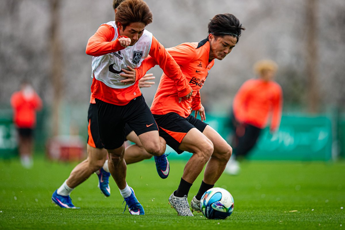 4.1 TRAINING | 📷 川崎戦まで、あと4日。 #植木颯 のコメントはこちら
