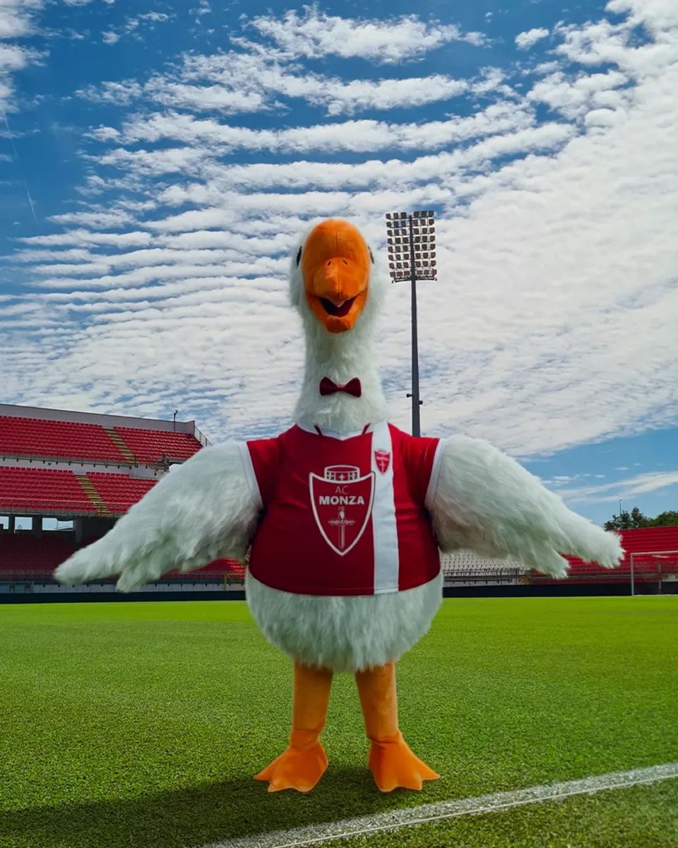 AC Monza presenta la sua nuova mascotte.

Lake.

Un cigno ispirato ai laghi della Lombardia.

Eleganza e identità. 🤍❤️