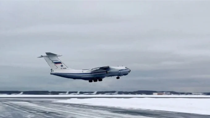 Twenty-nine people died in a Russian military plane crash.