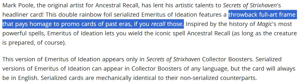 MTGSerializedCards tweet media