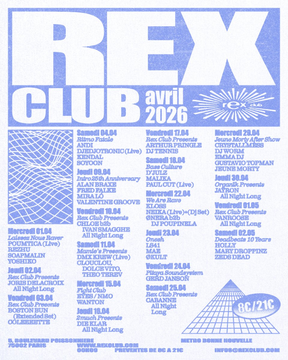 Rex Club tweet media