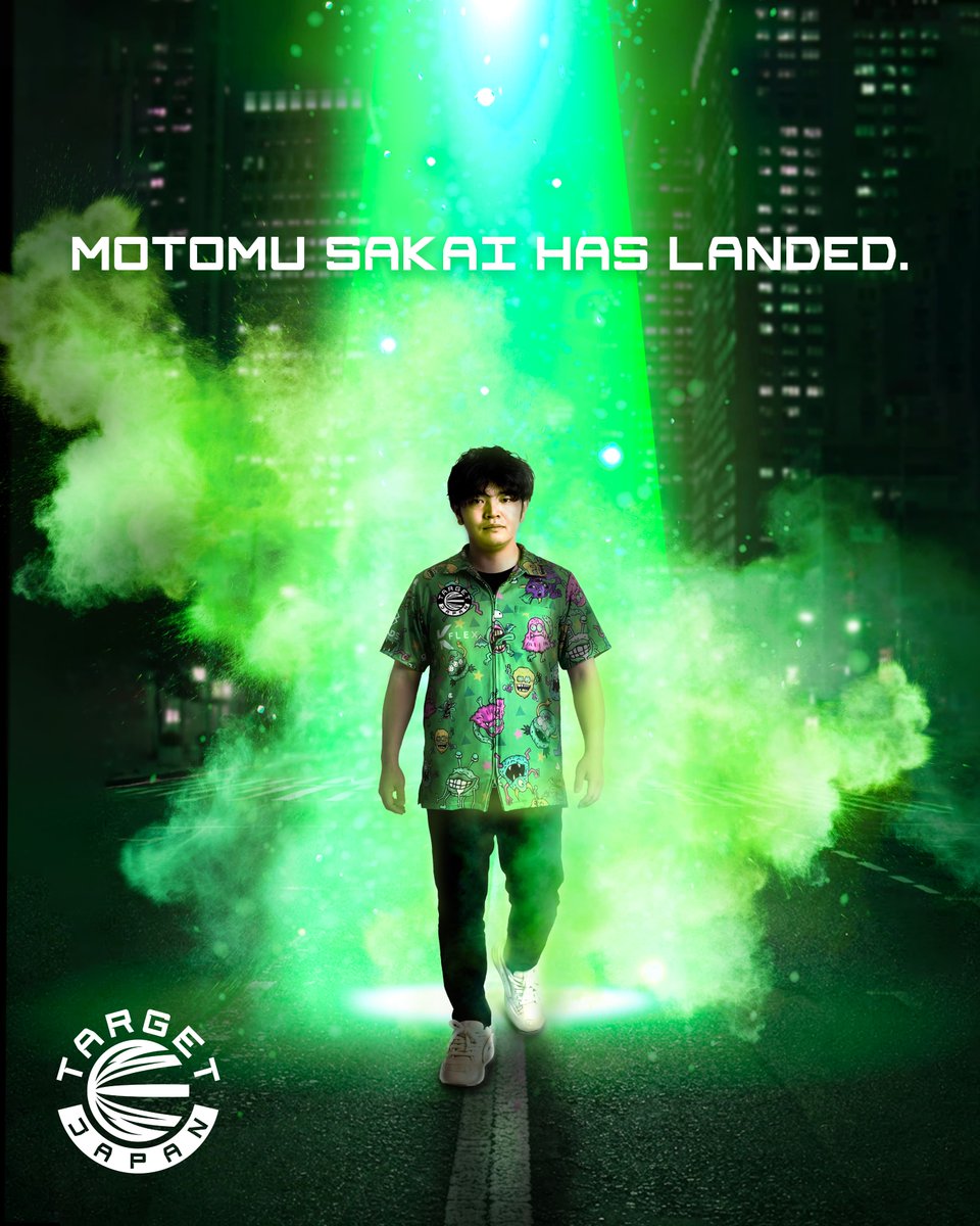 Motomu Sakai has landed! 

#TeamTarget
