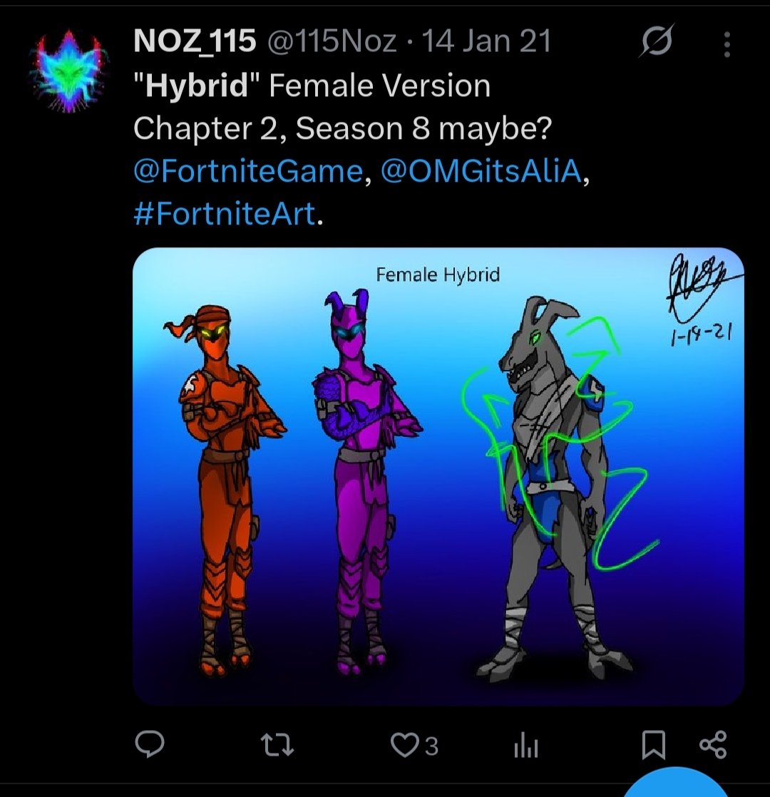 115Noz's tweet photo. At this point.....I don't care now 😑
This was even wwwwaaaaaayyyy back.....

#Fortnite  #FortniteFanart  #FortniteArt  #ArtistOnTwitter  #originalcharacters  #artmoots @GoldenPeely_ @Lamborjenees https://t.co/2YQGKtWpDS