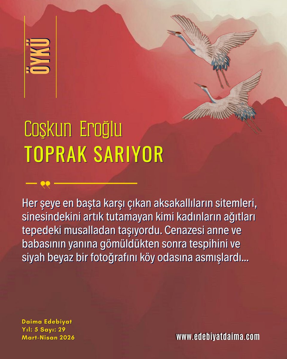 Daima Edebiyat • Kültür, Sanat, Edebiyat Dergisi tweet media