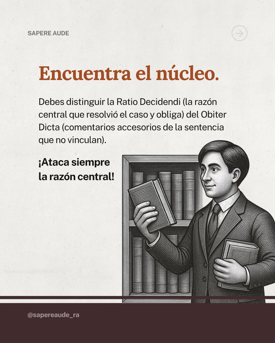 SapereAude_RA's tweet photo. 🚫📄Citar 15 tesis no mejora tu amparo; lo vuelve inoperante. 

El Mtro. @gibran_zazueta señaló que el uso de precedentes exige precisión: aplicar, analogizar o distinguir.

¿Te han desechado agravios por citas irrelevantes?

#Amparo #Jurisprudencia #SapereAude https://t.co/EPGfScnrZg