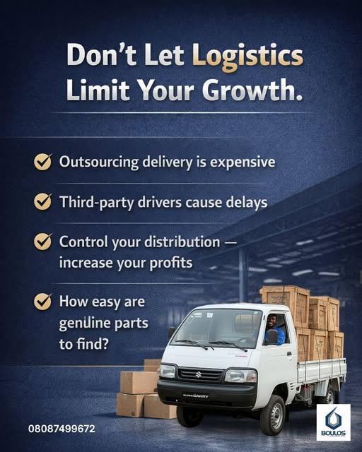 Boulos_Ent_Ltd's tweet image. Investing in reliable logistics isn’t just operational — it’s strategic. It’s how businesses scale, adapt, and stay ahead in a competitive landscape.

GM CT, #April2026 #NSPPD #HappyNewMonth