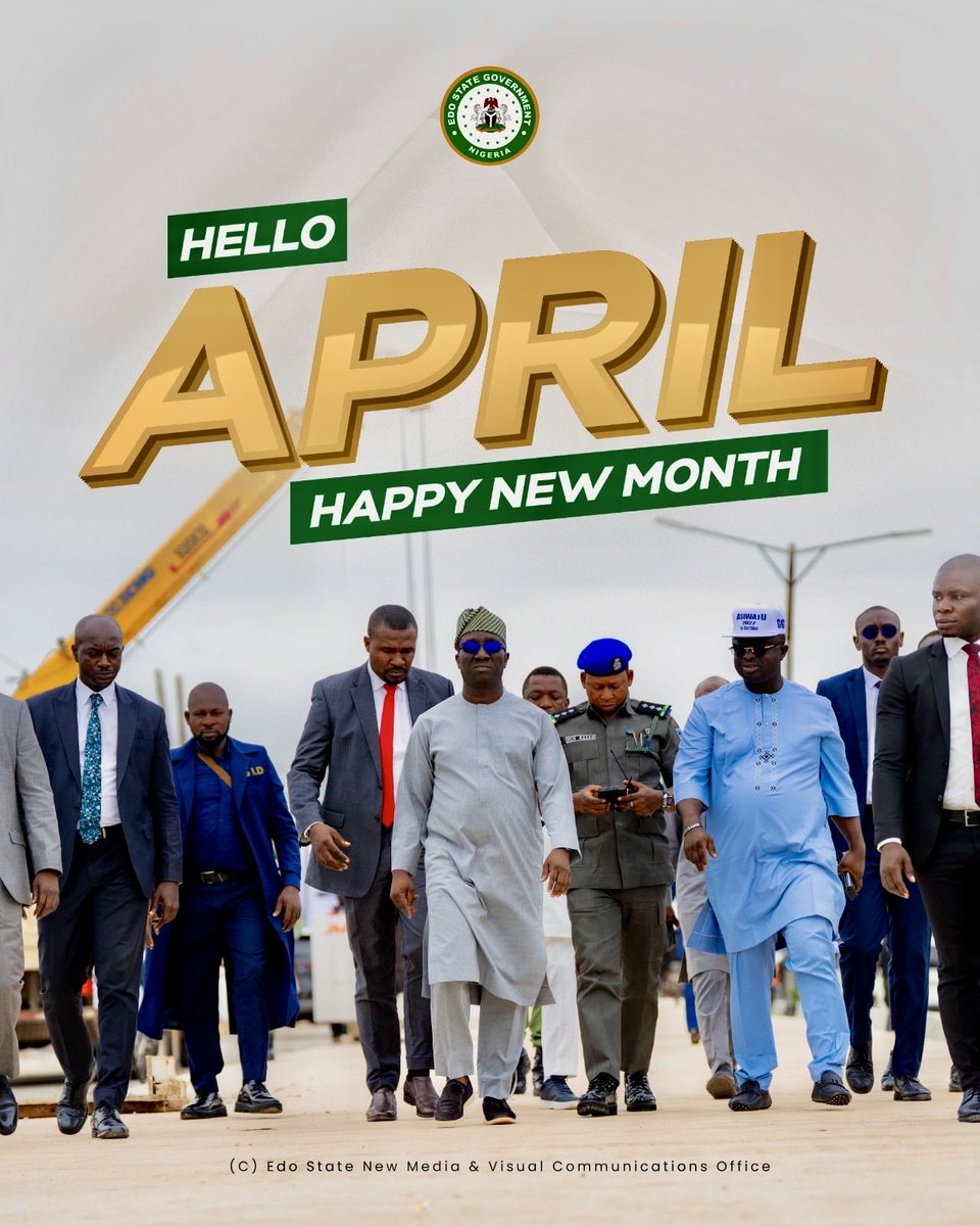 m_akpakomiza's tweet photo. Welcome to April. 

#OkpebholoIsWorking
#SHINEagenda
#PracticalGovernance #ANewEdoHasRisen https://t.co/BCqrAlEhZ3
