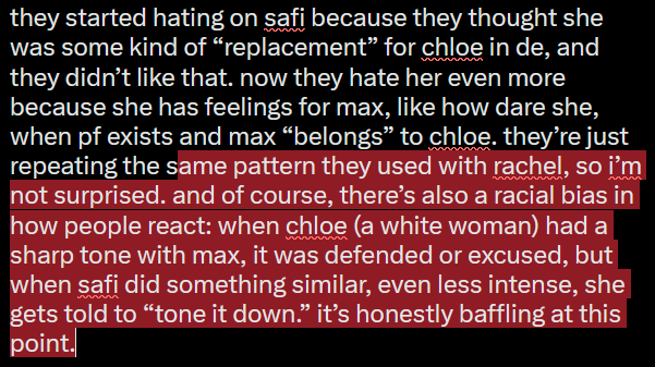 sannie | lis re spoilers tweet media