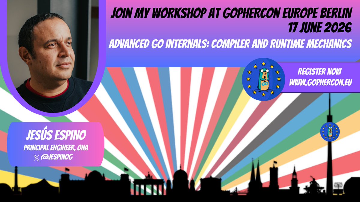 GopherCon Europe tweet media