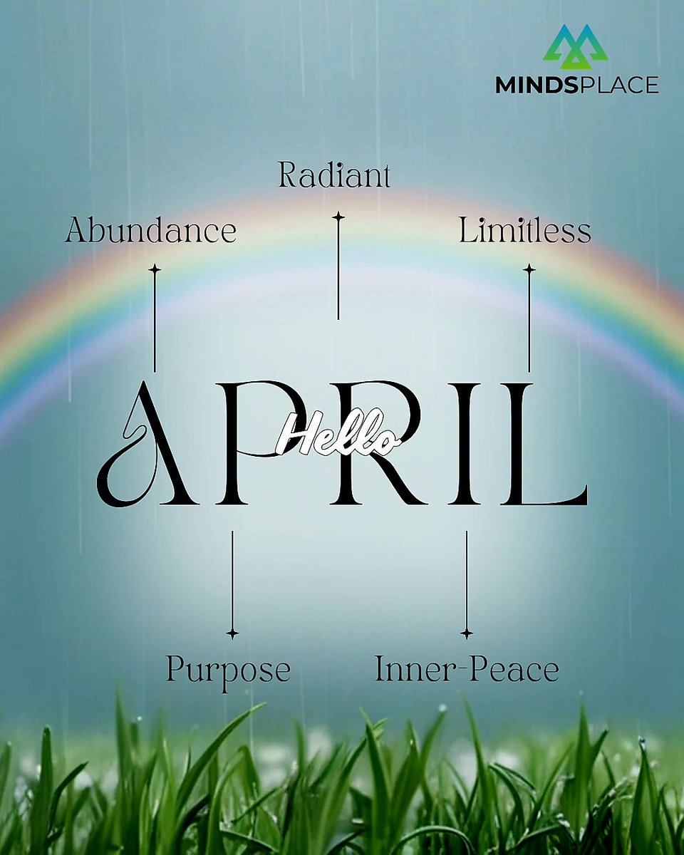 mindsplaceng's tweet photo. The April Mantra:
I am not just starting a new month; I am stepping into a higher version of myself. Each day is a fresh canvas for my success.
π
#AprilFoolsDay #λ§μ°μ #selfaffirmation #HappyNewMonth https://t.co/cpMMVPiEEM