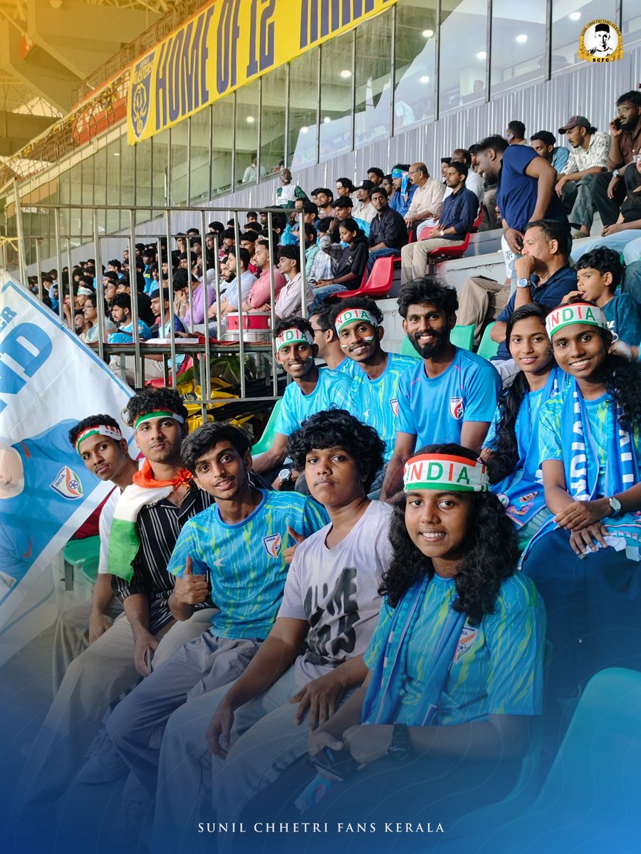 Sunil Chhetri Fans Kerala tweet media
