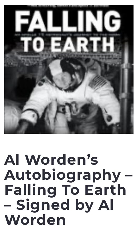 Victrix75's tweet photo. As we ready to launch humans to the #Moon. After 50+ years, I'm reminded of my time with @WordenAlfred. #STEM #inspiration #legend
His experiences perfectly encapsulated in his books.
I have my final stock of 40 signed copies of FtE: https://t.co/mXXlZNGEam 😍 @F_French https://t.co/m1OOLrLNKQ