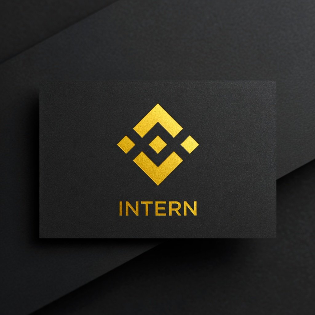 Binance Intern tweet media