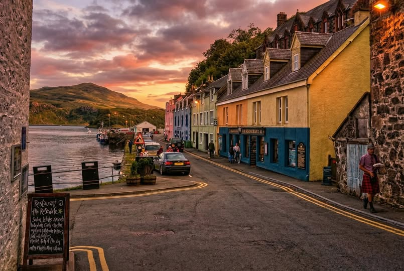 scotland_100's tweet image. Portree, Isle of Skye 🌅

Pastel houses lining the harbour, boats rocking gently in the water, and the hills glowing as the light fades

Would you rather see Portree at sunrise or sunset? 🏴󠁧󠁢󠁳󠁣󠁴󠁿✨

#100Scotland #travel #adventures #scotland