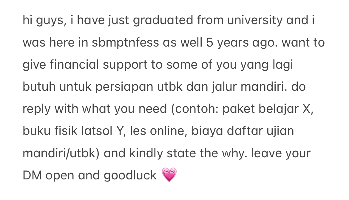 Jastip Bayar UTBK Cek Sorotan! tweet media