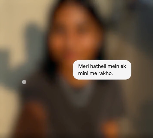angadswing's tweet photo. OpenAI is scaling India ads for ChatGPT Images.
The copy is in Hindi/Hinglish that no one actually speaks.
"Meri hatheli mein ek mini me rakho."
Brother, what?
Three problems: 
I am not the target audience. 
The Hindi itself is off.
If your product is AI, context is everything. https://t.co/vb4boajrB5