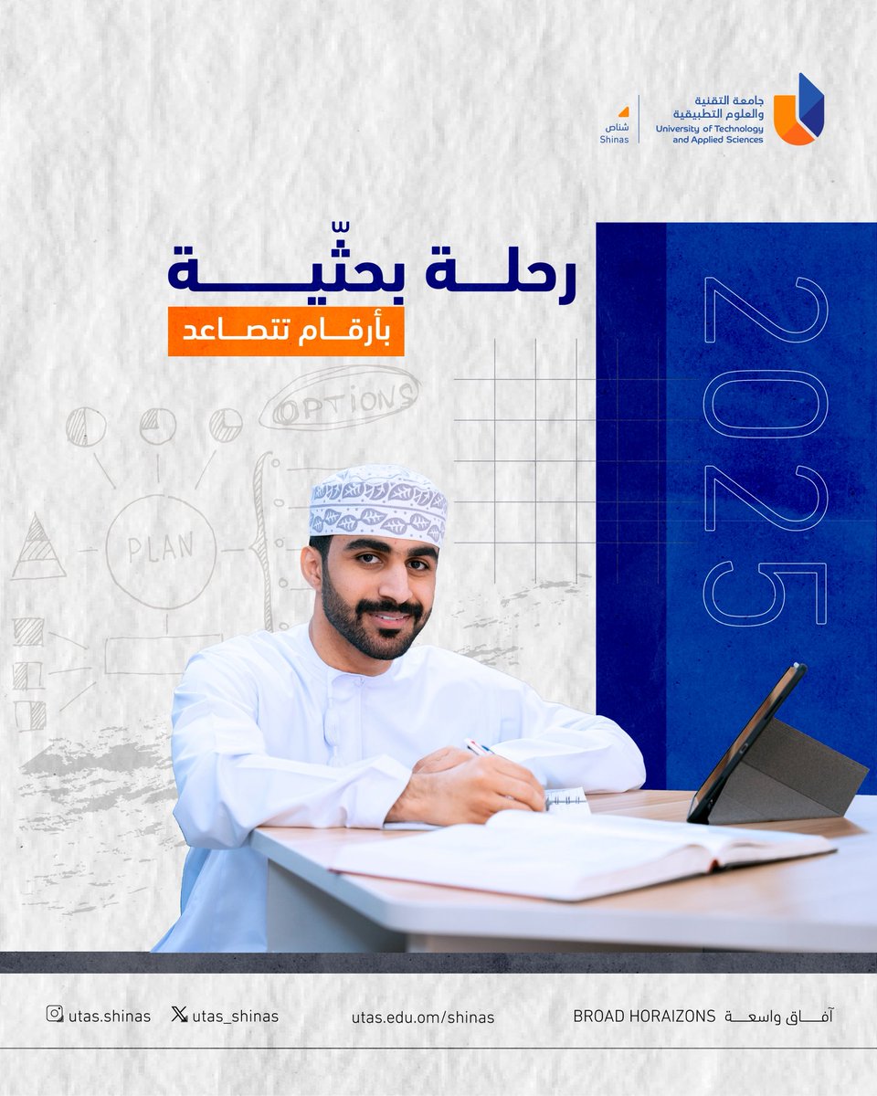 جامعة التقنية والعلوم التطبيقية (شناص) tweet media