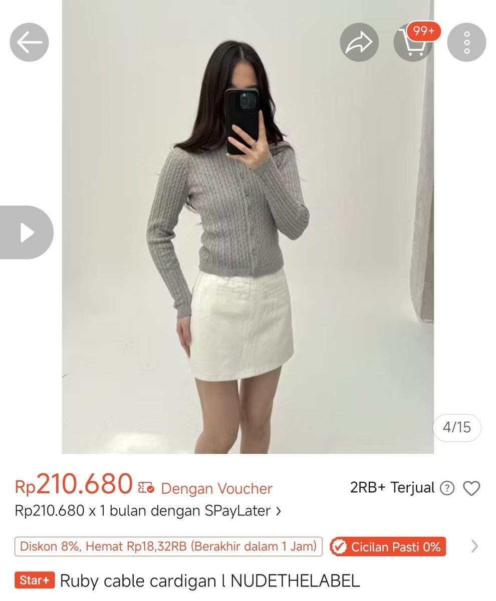 PULCAH's tweet photo. Preloved Nude The Label
Soft Knit Cardigan &amp; Ruby Cable Cardigan
22nya masih bagus jarang dipake

lewat shopee sudah inc admin, kalau kirim manual harga lebih murah. DM X or Shopee buat tanya/order. https://t.co/bNXdsHpCfv