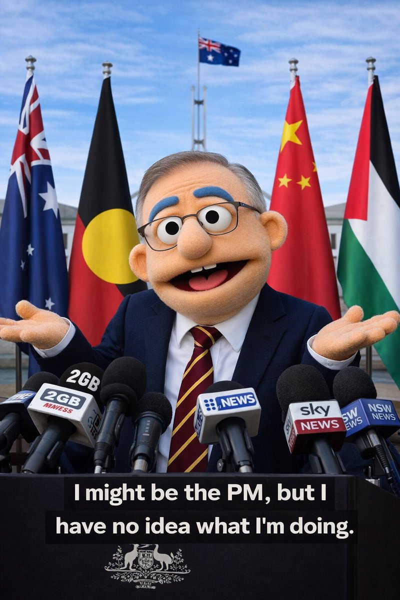 So basically <a href="/AlboMP/">Anthony Albanese</a> interrupts the nation, to get some airtime he’s desperate for, only to reaffirm or reiterate that he has no plan, and just confirms his incompetence … Thanks #Albanese for putting the fool into April Fool’s Day … what a muppet !!!