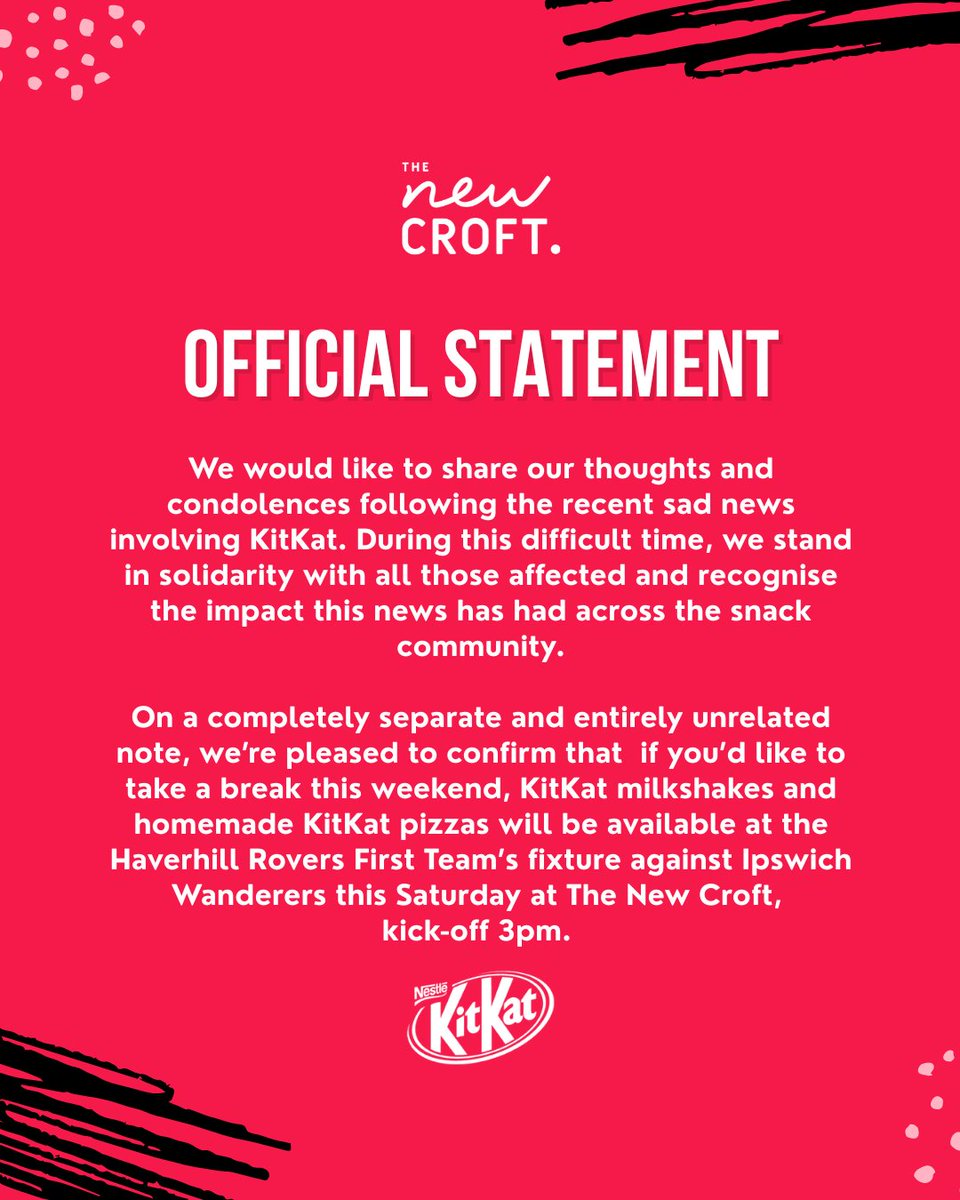 The New Croft tweet media