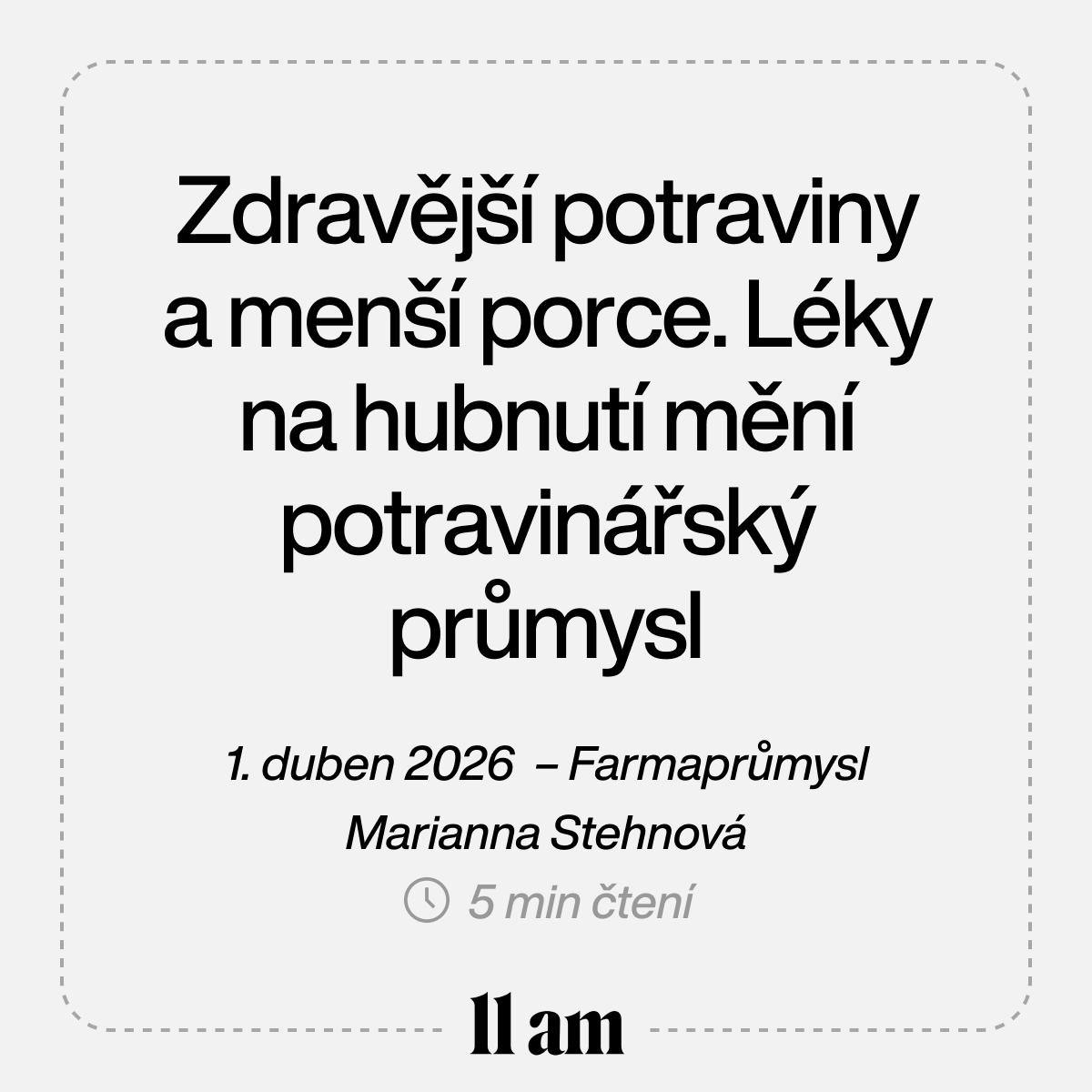 11am - Newsletter pro klíčová rozhodnutí tweet media