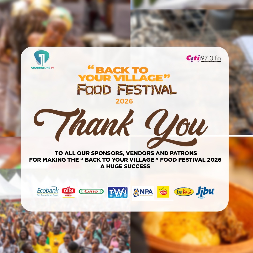 A huge thank you to our cherished sponsors, vendors, and patrons for making the #BackToYourVillage Food Festival 2026 an incredible success! ✨

Sponsors: <a href="/EcobankGhanaPLC/">Ecobank Ghana PLC</a> Didi Shito, <a href="/GinoGhana/">Gino</a> , Munchee Biscuits, <a href="/Everpack_Ltd/">Everpack Ltd.</a>, <a href="/twellium_ghana/">Twellium Ghana</a> <a href="/NPAGhana/">NPA</a>, <a href="/jibughana/">jibughana</a>

See you