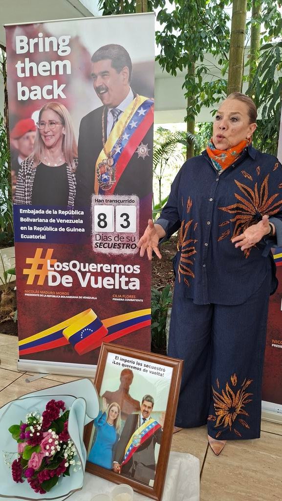 Embajada de Venezuela en Guinea Ecuatorial tweet media