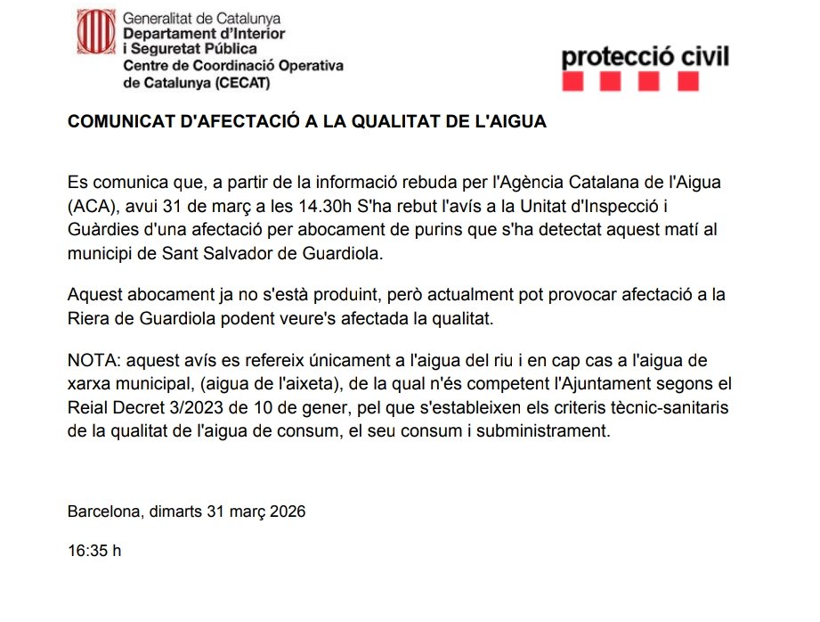 Ajuntament de Sant Salvador Guardiola tweet media