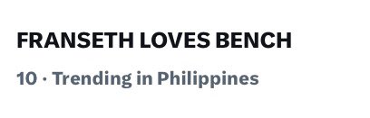 FRANSETH TRENDSETTER tweet media