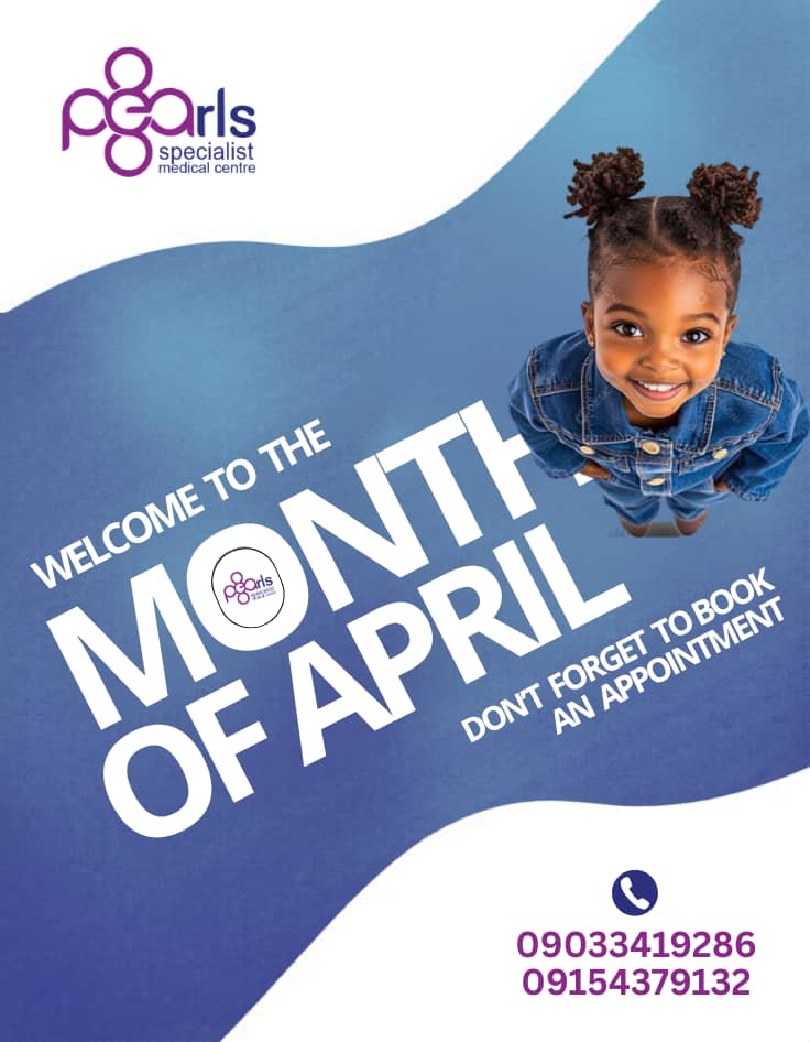 thePSMC's tweet photo. Step into a fresh month with renewed strength, hope, and wellness.

At The Pearls Specialist Medical Centre, your health is our priority every day.

+2349154379132
https://t.co/xuIGycI7PA

Happy New Month! 

#HelloApril #NewMonthNewGoals #HealthyLiving #PearlsCare #WellnessFirst https://t.co/AszddgIHjq