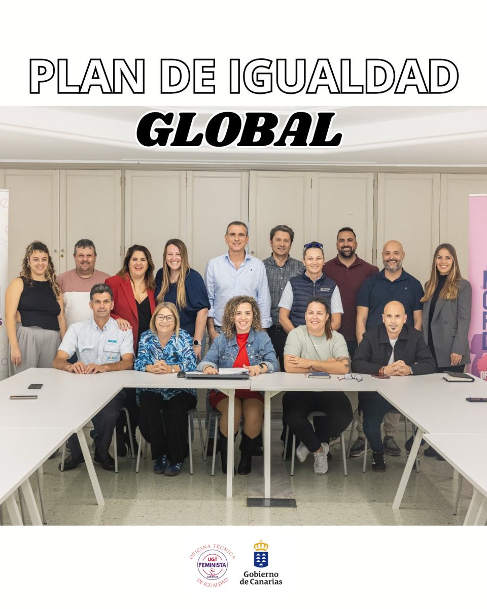 UGTCanarias's tweet photo. ➡️El III Plan de Igualdad de @guaguasglobal demuestra que la igualdad real en las empresas es una prioridad. La Oficina de Igualdad de UGT Canarias es clave: asesorar, defender derechos y convertir las medidas en avances reales para la plantilla.
#PlanDeIgualdad
@TurismoGobCan https://t.co/6FQzaHk4Hg